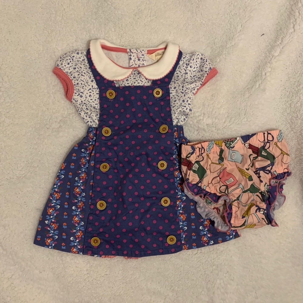 Half-Pint Dress with when I grow up Onesie